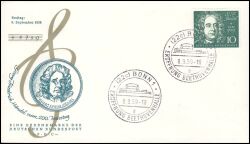 1959  Einweihung der Beethhovenhalle in Bonn