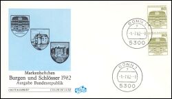 1982  Freimarken: Burgen & Schlösser