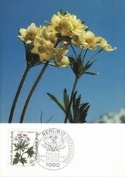 1983  Maximumkarten - Wohlfahrt: Alpenblumen