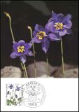 1983  Maximumkarten - Wohlfahrt: Alpenblumen