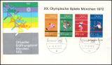 1972  Olympische Sommerspiele 1972 in München - Block