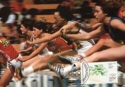 1984  Maximumkarten - Olympische Sommerspiele
