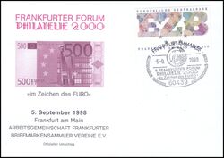 1998  Philatelie 2000 - Im Zeichen des Euro