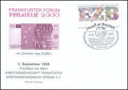 1998  Philatelie 2000 - Im Zeichen des Euro