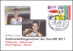 2011  Goldmedaillengewinner der Turn-EM