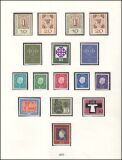 Sammlung BRD von 1957 - 1974 im Vordruckalbum