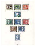 Sammlung BRD von 1957 - 1974 im Vordruckalbum