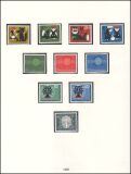 Sammlung BRD von 1957 - 1974 im Vordruckalbum