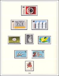 Sammlung BRD von 1975 - 1983 im Vordruckalbum