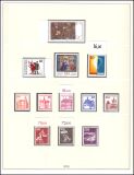 Sammlung BRD von 1975 - 1983 im Vordruckalbum