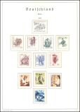 Sammlung Berlin von 1959 - 1990 im Vordruckalbum