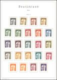 Sammlung Berlin von 1959 - 1990 im Vordruckalbum