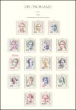 Sammlung Berlin von 1959 - 1990 im Vordruckalbum