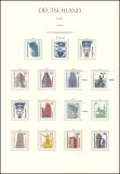 Sammlung Berlin von 1959 - 1990 im Vordruckalbum