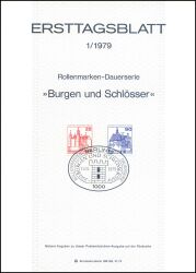 Ersttagsbltter Berlin von 1979 - 1988  komplett