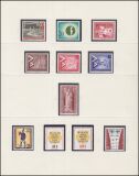 Sammlung Berlin von 1955 - 1975 im Vordruckalbum