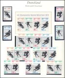 Sammlung BRD von 1957 - 1974 im Vordruckalbum