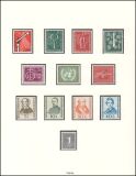 Sammlung BRD von 1951 - 1969 im Vordruckalbum