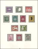 Sammlung BRD von 1951 - 1969 im Vordruckalbum