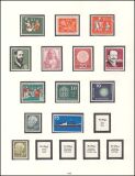 Sammlung BRD von 1951 - 1969 im Vordruckalbum