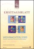 Ersttagsblätter BRD von 1990 - 2003