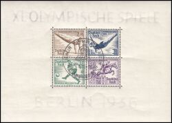 1936  Olympische Sommerspiele in Berlin - Block