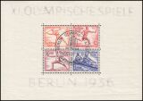 1936  Olympische Sommerspiele in Berlin - Block