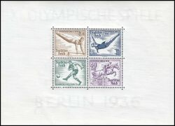 1936  Olympische Sommerspiele in Berlin - Block