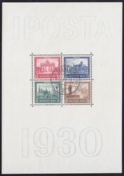 1930  Internationale Postwertzeichen-Ausstellung IPOSTA