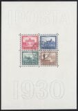 1930  Internationale Postwertzeichen-Ausstellung IPOSTA