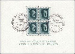 1937  48. Geburtstag von Adolf Hitler - Block