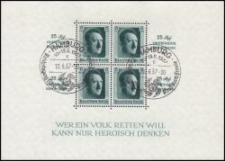 1937  Kulturförderung - Block
