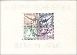 1936  Olympische Sommerspiele in Berlin - Block
