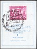 1954  1. Zentrale Briefmarkenausstellung der BAG...