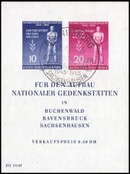 1955  Internationaler Tag der Befreiung vom Faschismus - Block