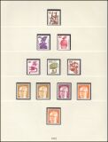 Sammlung BRD von 1974 - 1983 im Vordruckalbum