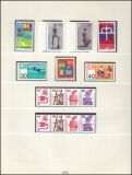 Sammlung BRD von 1972 - 1978 im Vordruckalbum