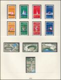 Sammlung BRD von 1972 - 1978 im Vordruckalbum
