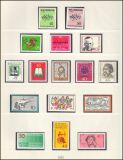 Sammlung BRD von 1972 - 1978 im Vordruckalbum