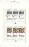 Sammlung UNO Wien von 1979 bis 1981 im Vordruckalbum