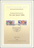 Ersttagsblätter Berlin von 1987 - 1989  komplett