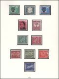 Sammlung BRD von 1955 - 1973 im Vordruckalbum