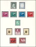 Sammlung BRD von 1955 - 1973 im Vordruckalbum