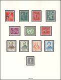 Sammlung BRD von 1955 - 1973 im Vordruckalbum