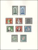 Sammlung BRD von 1955 - 1973 im Vordruckalbum