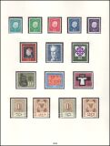 Sammlung BRD von 1955 - 1973 im Vordruckalbum