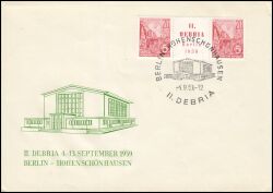 1959  Briefmarkenausstellung DEBRIA