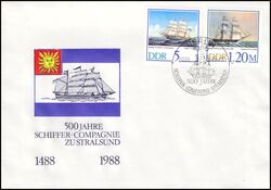 1988  500 Jahre Schiffer-Compagnie Stralsund