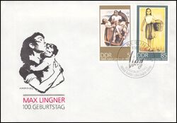 1988  100. Geburtstag von Max Lingner
