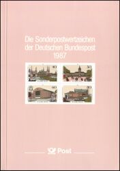 1987  Jahrbuch der Deutschen Bundespost SP